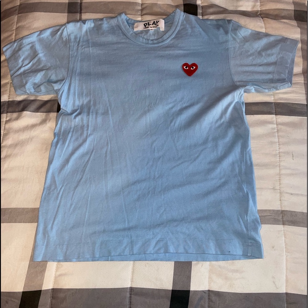 Blue CDG shirt